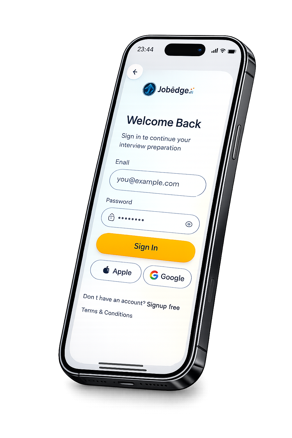JobEdge AI dashboard with start new interview flow and coaching insights